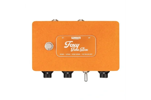 Warm Audio WA-FTB - Foxy Tone Box Gitar Pedalı 70lerin klasik Fuzz pedalının bire bir reprodüksiyonu