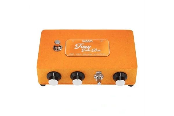 Warm Audio WA-FTB - Foxy Tone Box Gitar Pedalı 70lerin klasik Fuzz pedalının bire bir reprodüksiyonu