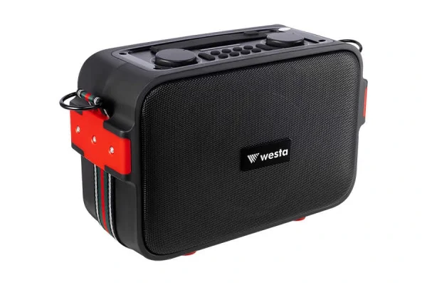 Westa WAP-500T 6 Taşınabilir Ses Sistemi | 50W Headset Mikrofonlu, Bluetooth, USB