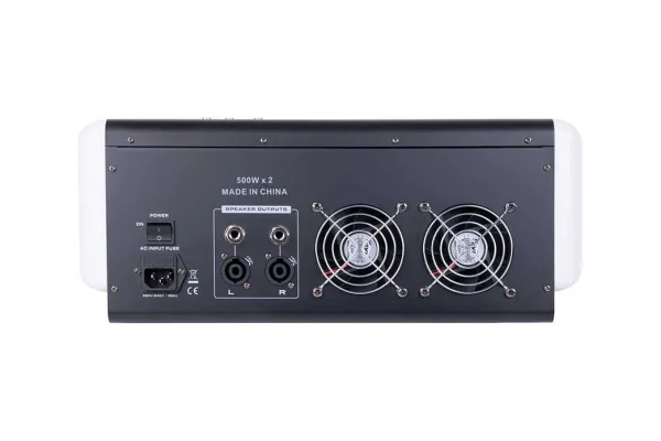 Westa WM-10PMX 10 Kanal 2x500W Power-Mixer USB / Bluetooth, 4-aux