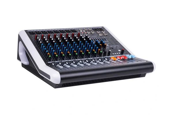 Westa WM-10PMX 10 Kanal 2x500W Power-Mixer USB / Bluetooth, 4-aux
