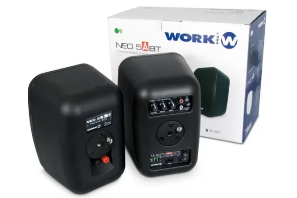 Work NEO-5A-BT 5 Aktif+Pasif Duvar Hoparlörü Seti Bluetoothlu