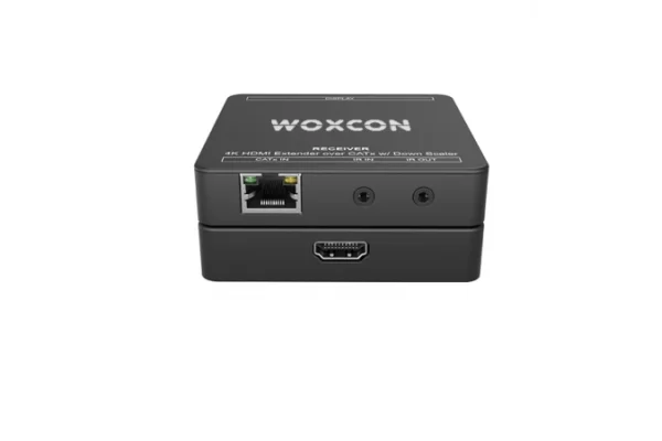 Woxcon NPGEX80 HDMI TX/RX Extender 120 metre | 4K HDCP 1.4, Alıcı-Verici Seti