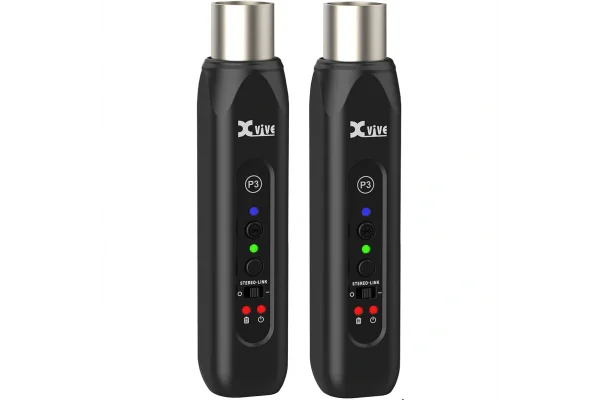 Xvive XV-P3D XLR Bağlantılı Stereo için Çift Bluetooth Adaptörü