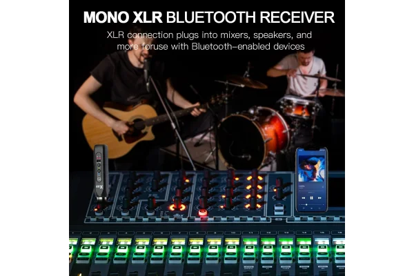 Xvive XV-P3D XLR Bağlantılı Stereo için Çift Bluetooth Adaptörü