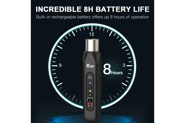 Xvive XV-P3D XLR Bağlantılı Stereo için Çift Bluetooth Adaptörü
