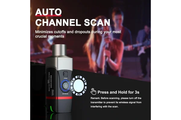 Xvive XV-U35 5.8Ghz Kablosuz Mikrofon Sistemi