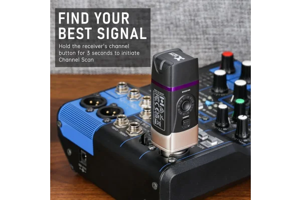 Xvive XV-U35C Kondenser Mikrofonlar için 5.8Ghz Kablosuz Bağlantı Sistemi