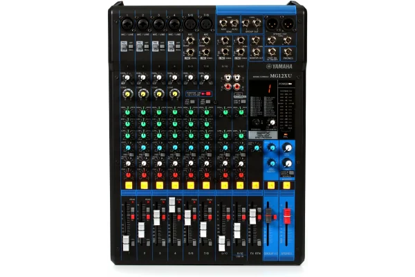 Yamaha MG12XU 12 Kanal Ses Mikseri, SPX Efekt, USB Audio Interface