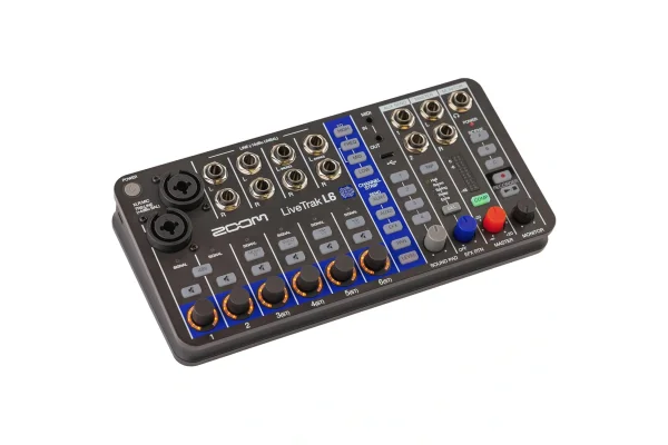 Zoom LiveTrak L6 10-Kanal Compact Dijital Mikser