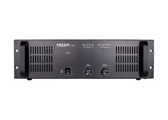 Decon DP-2500D 2x500W/100V D Class Power Amfi