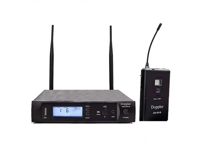 Doppler DM-500B Yaka Tipi Kablosuz Mikrofon Seti