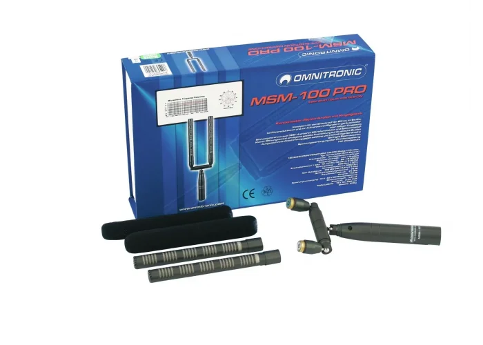 Omnitronic MSM-100 PRO Shotgun Çiftli masa üstü