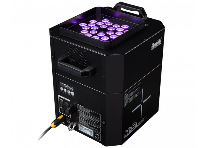 Antari M-9 JET FOG Renkli Sis Makinesi | CO2 Karbon Simulasyonu | 10 metre yükseklik