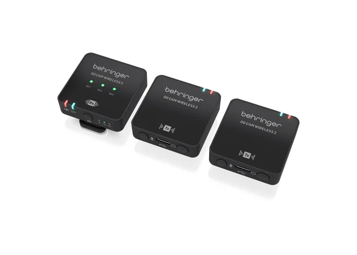 BEHRINGER GO CAM WIRELESS 2 Kablosuz Yaka Mikrofonu Sistemi