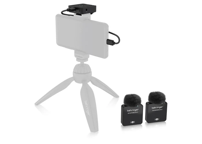 BEHRINGER GO CAM WIRELESS 2 Kablosuz Yaka Mikrofonu Sistemi
