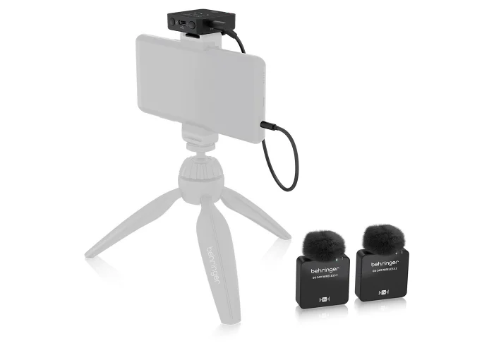 BEHRINGER GO CAM WIRELESS 2 Kablosuz Yaka Mikrofonu Sistemi