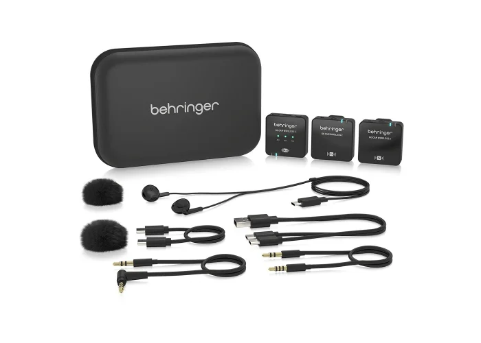 BEHRINGER GO CAM WIRELESS 2 Kablosuz Yaka Mikrofonu Sistemi