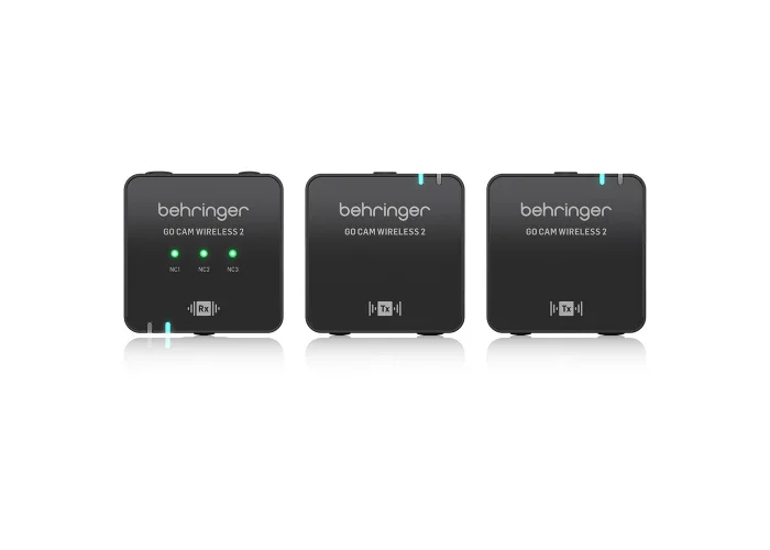 BEHRINGER GO CAM WIRELESS 2 Kablosuz Yaka Mikrofonu Sistemi