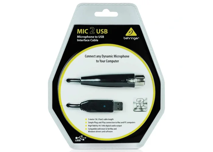 BEHRINGER MIC 2 USB Mikrofon Kablosu