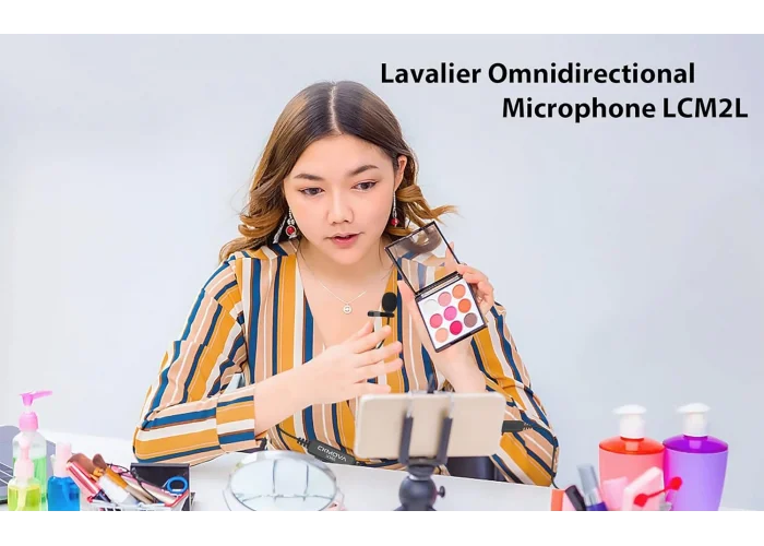 CKMOVA LCM2L Iphone Ipad ve IOS için Lightning Girişli Yaka Mikrofonu