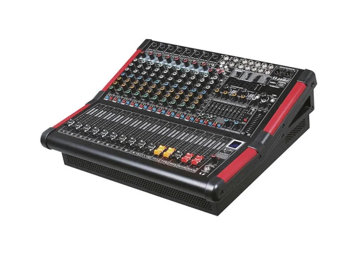 Decon DMP-122FX 12 Kanal Power-Mixer 2x500W 2xEFX Bluetooth USB