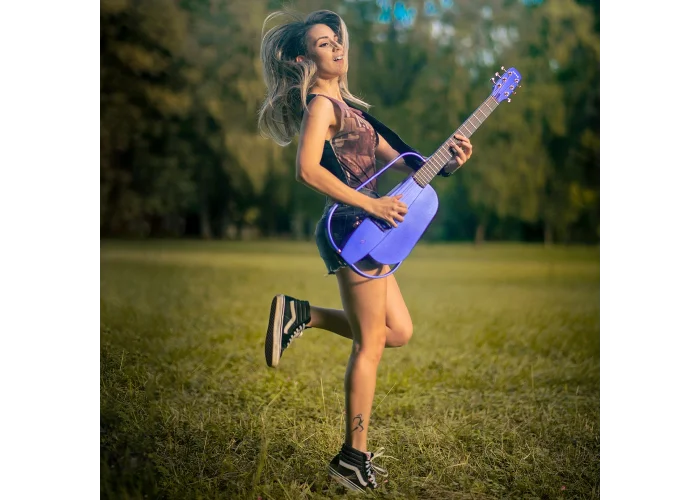 Enya NEXG 2 Basic PP Mor Renk Elektro Akustik Gitar