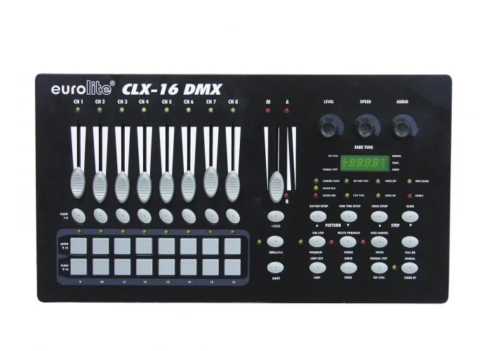 Eurolite CLX-16 Dmx Işık Kontrol Masası, 16 Kanal