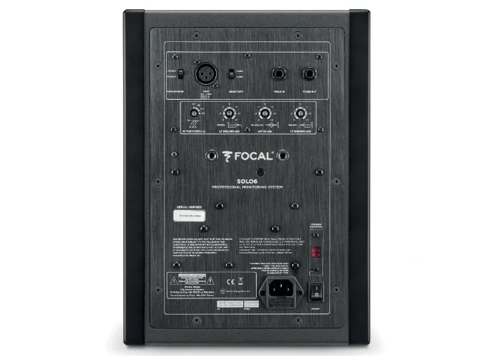 Focal SOLO 6 ST6 Black Stüdyo Monitörü (Tek)