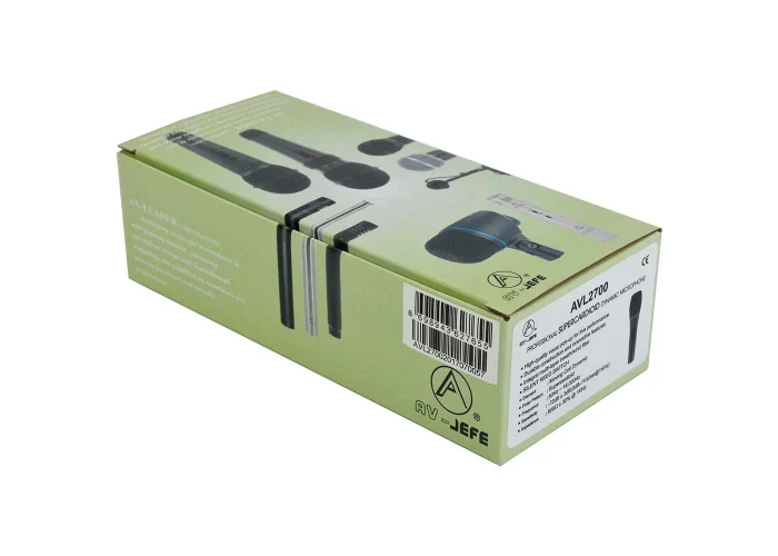 JEFE AVL-2700 Dinamik Supercardioid Mikrofon 600 Ohm