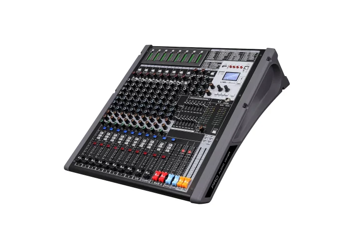 K.Meister LIVE 12P-2x 12 Kanal 2x1800W Çift Efektli Power-Mixer | USB | Bluetooth