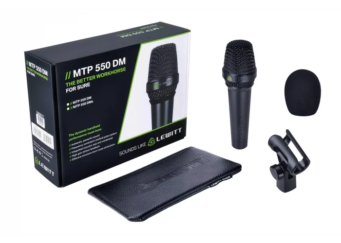 Lewitt MTP 550 DM/DMs Dinamik Vokal Mikrofon