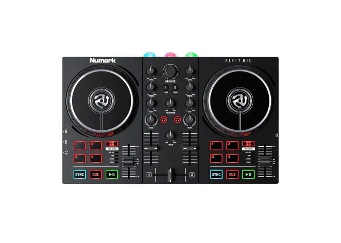 NUMARK PARTY MIX II dj controller LED Aydınlatmalı Hoparlörsüz