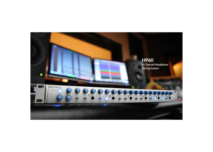 PreSonus HP60 6 kanal kulaklık pre-amp / talkback