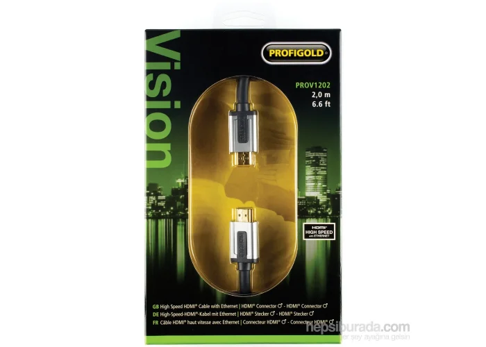Profigold Prov1202 24K Altın Kaplama 2K/4K Hdmı Kablo, 2-metre