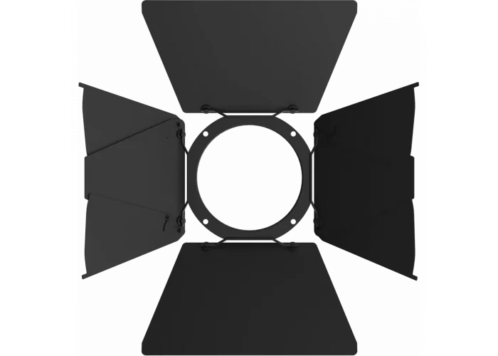 Prolights ECLFRESNEL TUBK LED FRESNEL SPOT, 230W 3200K LED, 17-66°, Barndoor incl. Siyah