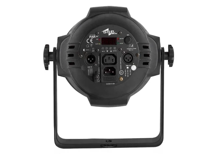 SSP Deron Alu Par 54x3W RGBW LED Par Sahne Işığı