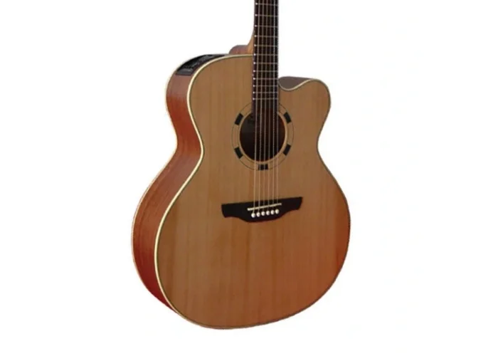 Takamine ED05SC NS D serisi Jumbo Elektro Akustik Gitar