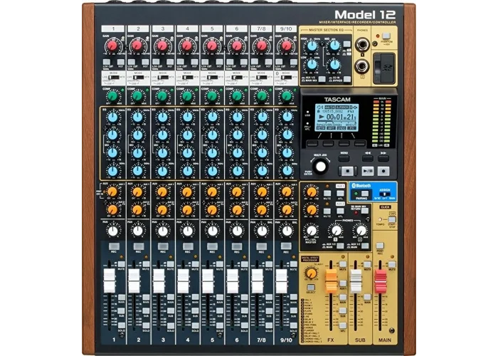 TASCAM MODEL 12 Analog-Dijital Mixer & Kaydedici
