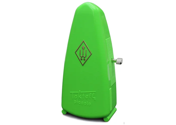 WITTNER TAKTELL PICCOLO 903091 / Plastik Gövdeli Zilsiz Neon Yeşil Metronom