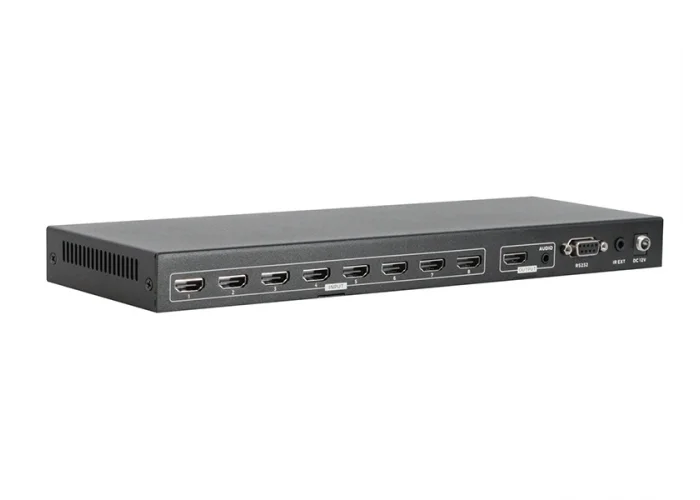 Woxcon 8×1 HDMI Seamless Switcher |  4K 30Hz with Audio Output