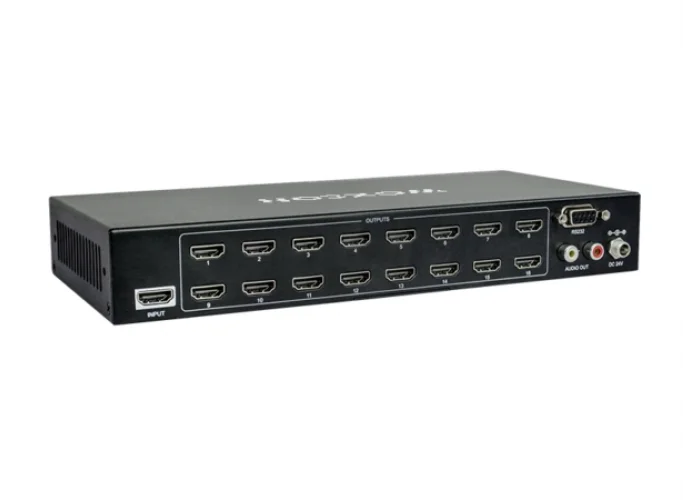 Woxcon SUH124-H2 1x24 HDMI Splitter, 4K 60Hz AOC ve Downscaling 1/24 HDMI Çoklayıcı