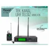 ROOF R-1100 Yaka tip Kablosuz Mikrofon Seti, Güncel 5G uyumlu, PRO MODEL