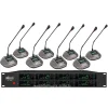 Wöller W-8003 8 Kürsü / Konferans Mikrofonlu Kablosuz Set