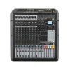 Gold Audio PRO-M 612P 12 Kanal Power & Mixer 2x1000W, Çift Efekt, Bluetooh, USB, Kayıt