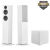 Audio Pro A38+SW-5 Beyaz 2+1 Aktif Multiroom Akıllı Ev Hoparlörü Seti