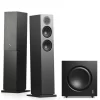 AUDIO PRO A48+SW-10 Siyah 2+1 Aktif Multiroom Akıllı Ev Hoparlörü Seti