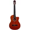 Barcelona LC 3900 CYW Kahverengi Cutaway Klasik Gitar