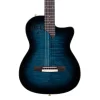 BarcelonaEL TORO-TBL İnce Kasa Mavi Elektro Klasik Gitar