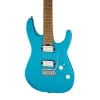 Charvel Pro Mod DK24 HH 2PT Karamelize Akçaağaç Klavye Matte Blue Frost Elektro Gitar